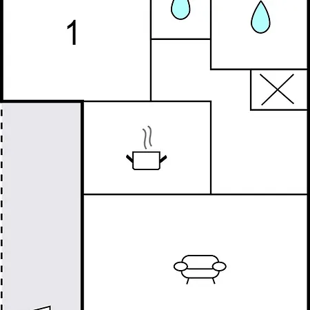 1 Bedroom Stunning In Apartment